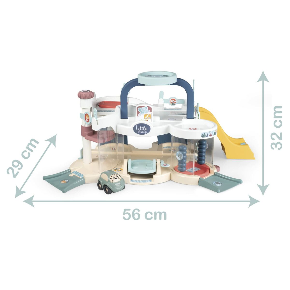 Garaj Parking cu Vehicule Smoby First Garage