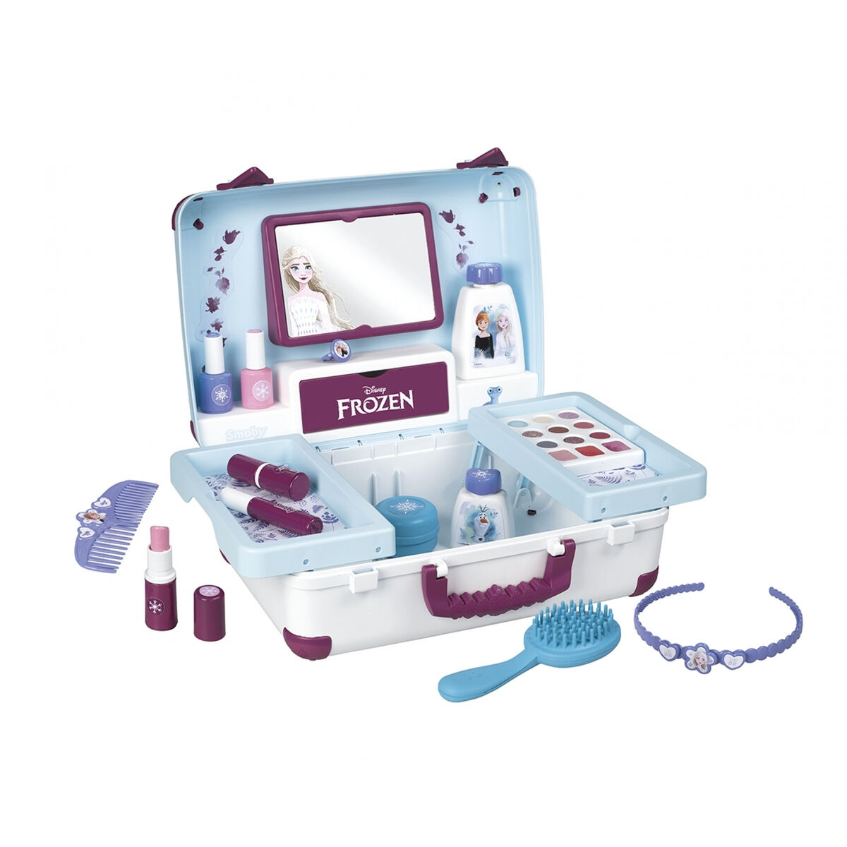 Set de Machiaj pentru Copii Smoby FROZEN BEAUTY SUITCASE Multicolor