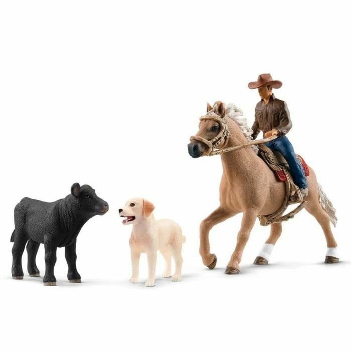 Set de păpuși Schleich Western Riding Adventures 18 x 16 x 13 cm + 3 ani