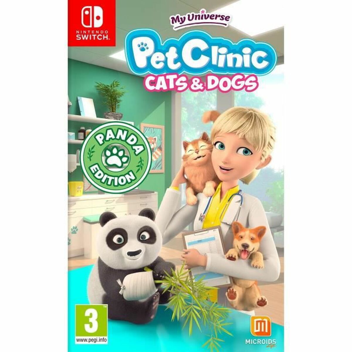 Joc video pentru Switch Microids My Universe: PetClinic Cats & Dogs - Panda Edition