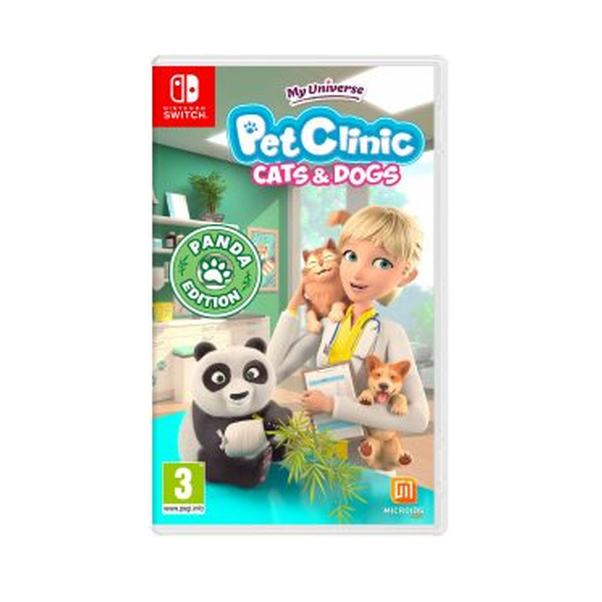 Joc video pentru Switch Microids My Universe: PetClinic Cats & Dogs - Panda Edition