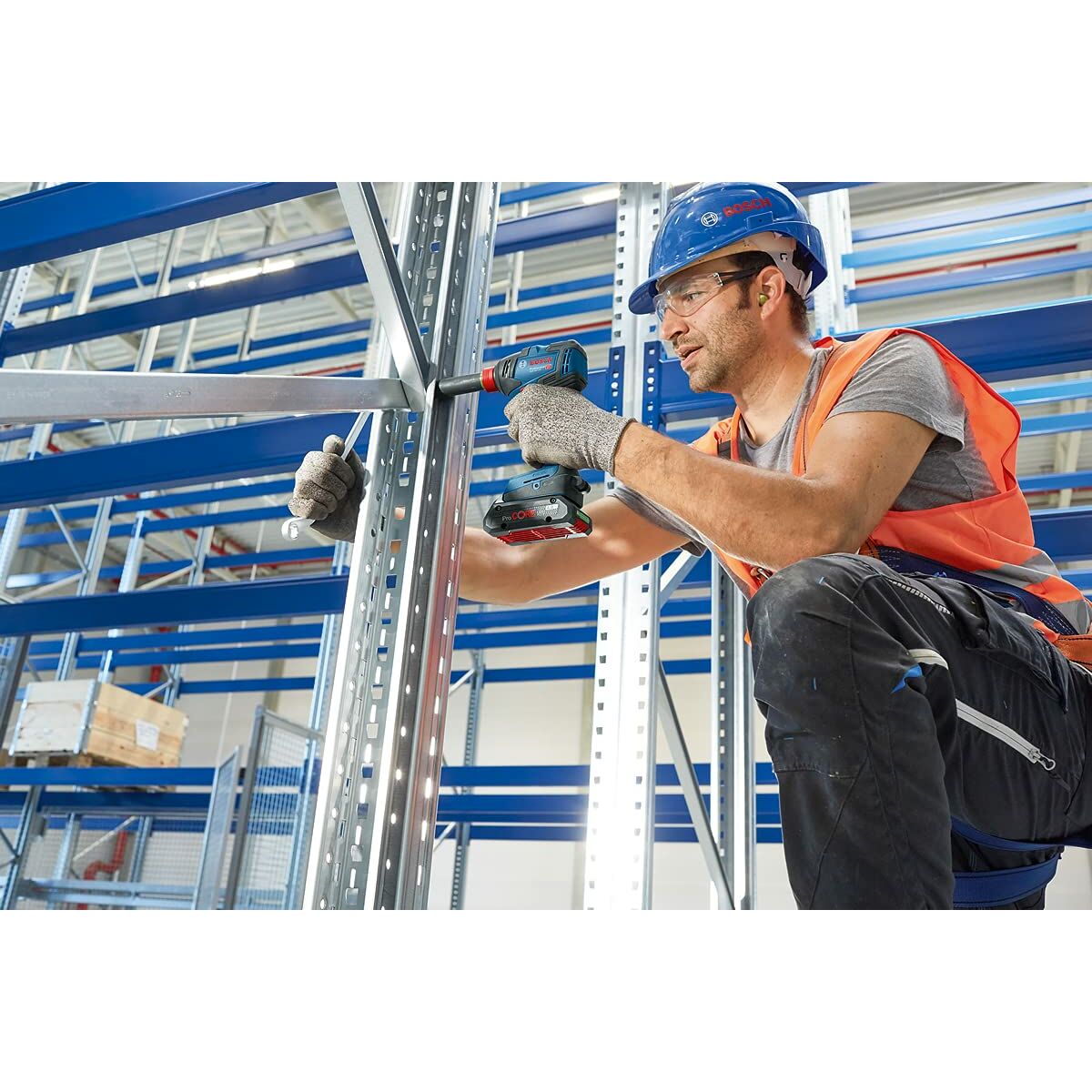 Burghiu percutor BOSCH GDX/GSB 18 V 1750 rpm 350 Nm