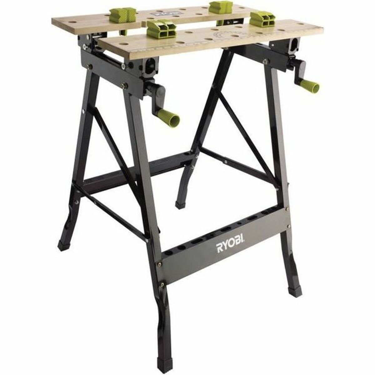 Banc de lucru pentru utilaje și dispozitive Ryobi RWB02 Pliabil Reglabil 90º 60,5 x 79 x 62,5 cm