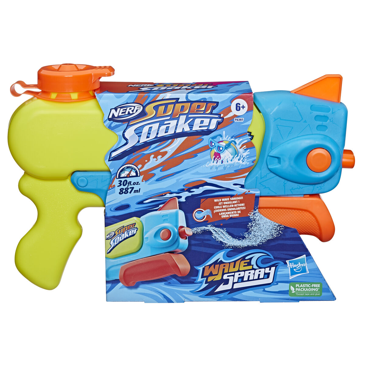 Pistol cu Apă Nerf Super Soaker Wave Spray