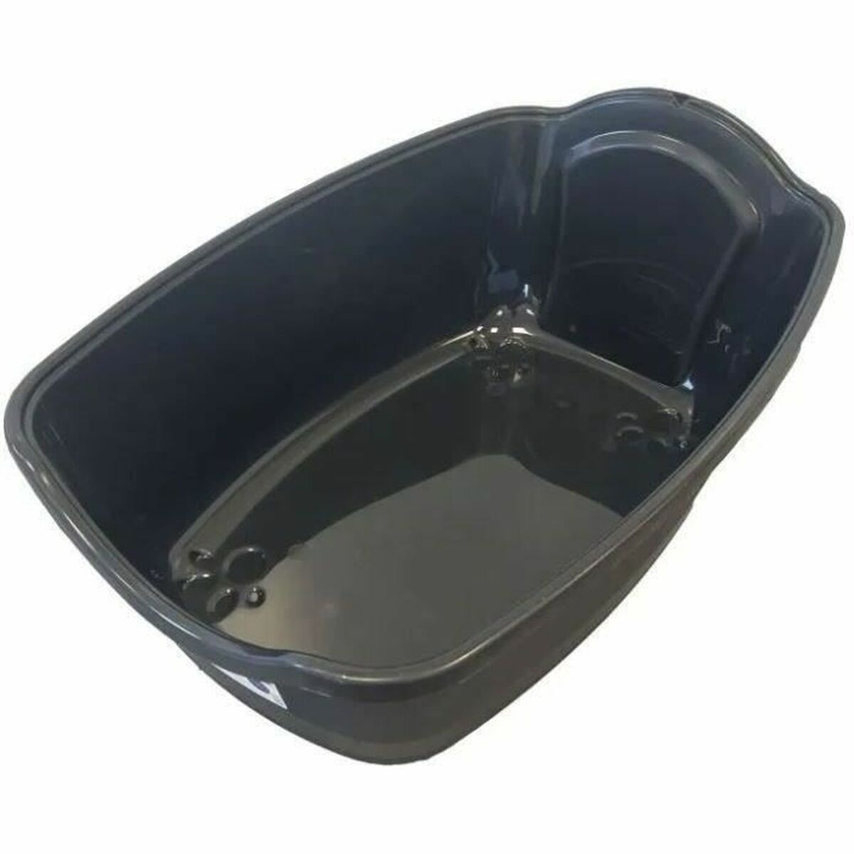 Nisip pentru pisici Petdesign Samba 56 x 40 x 39 cm Alb/Negru