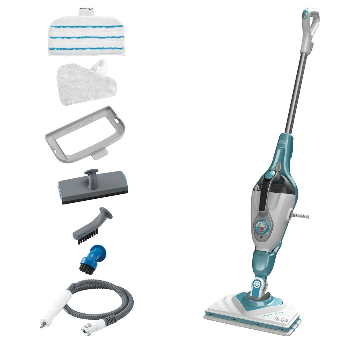 Aparat de Curățare Vaporeta Black & Decker Steam-Mop 500 ml 1600 W