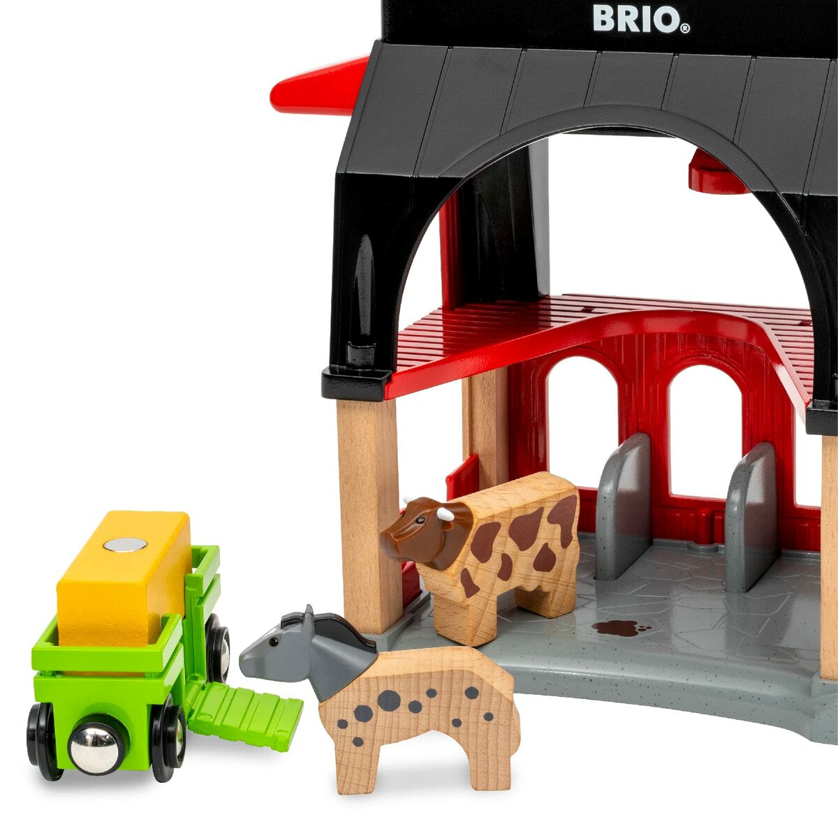 Set de jucării Ravensburger Animal barn Lemn