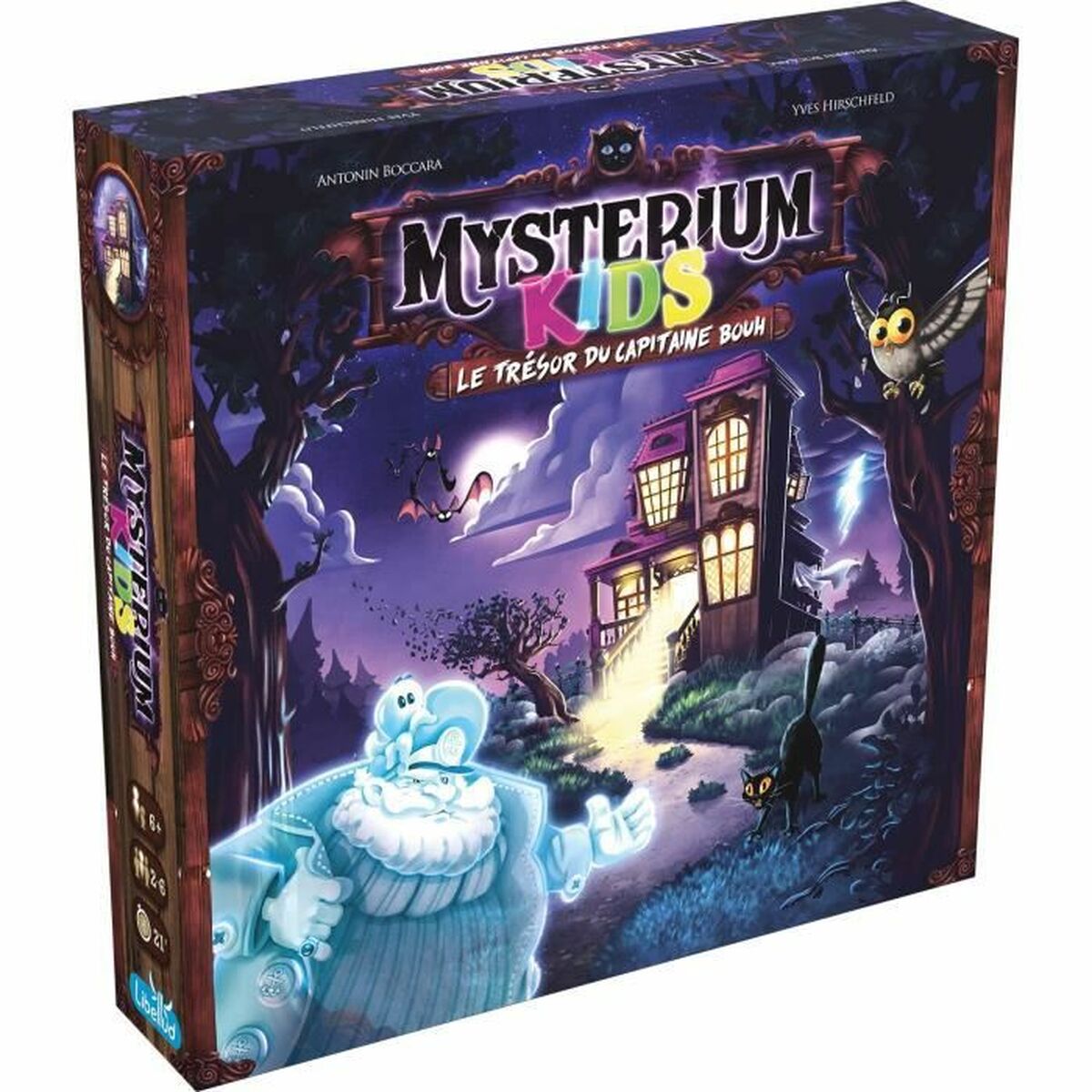 Joc de Masă Asmodee Mysterium Kids: Le Trésor du Capitaine Bouh Franceză