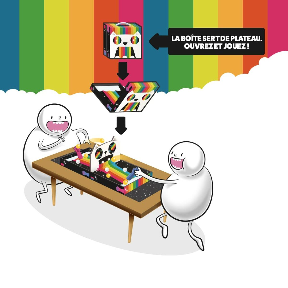 Joc de Masă Asmodee Le Jeu des Cat-Tapultes