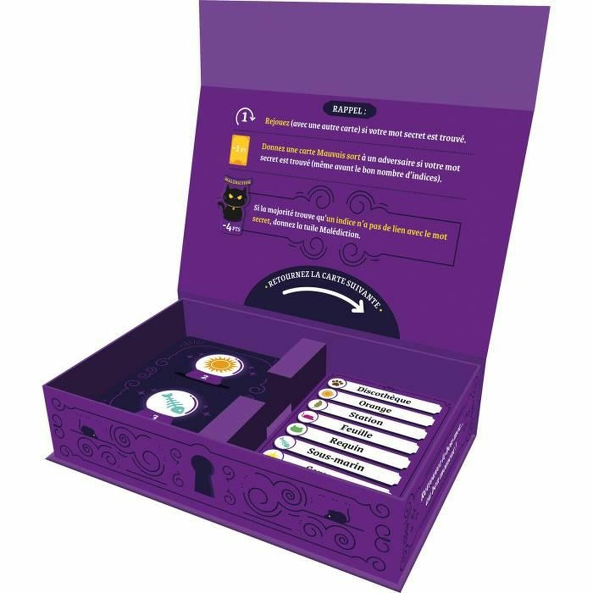 Jocuri de cărți Asmodee Maudit Mot Dit (FR)