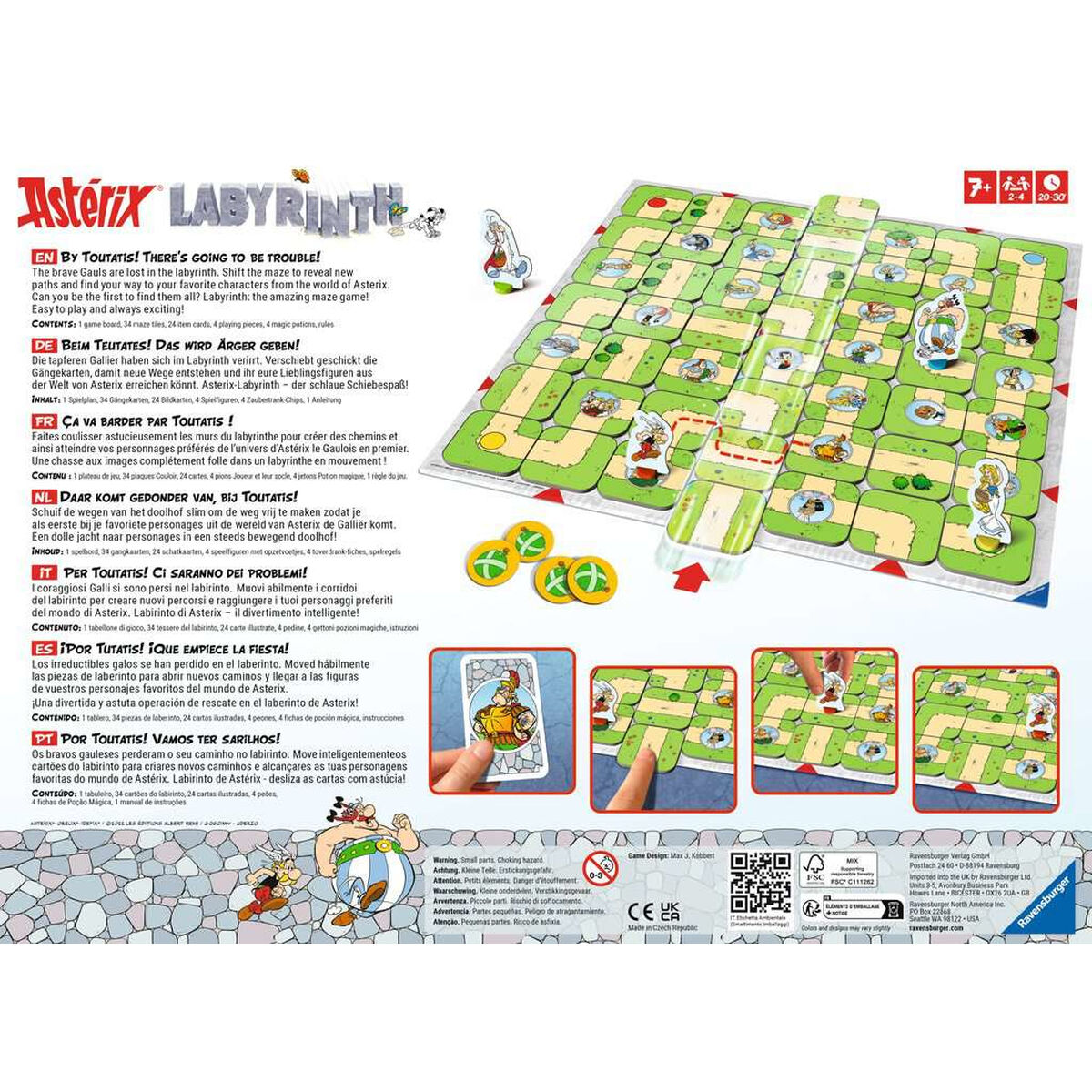 Joc de Masă Ravensburger Labyrinth Asterix 27 x 6 x 38 cm