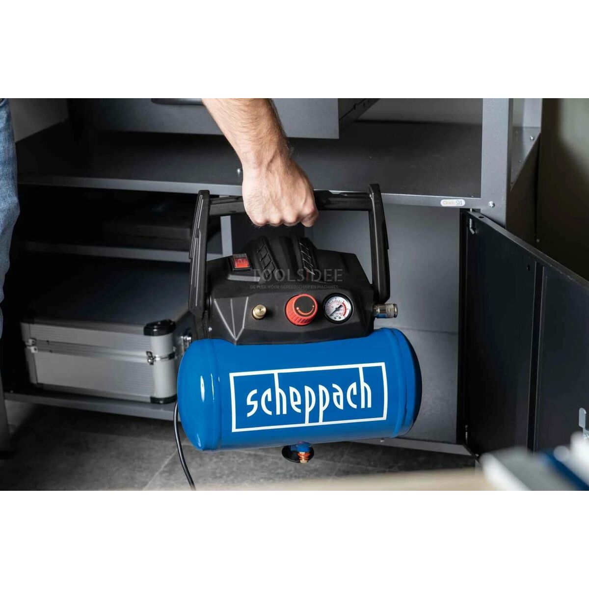 Compresor de aer Scheppach HC06 Orizontal 1200 W 6 L