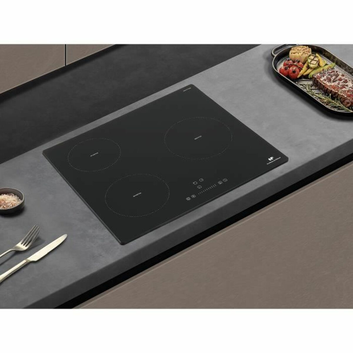 Plită cu Inducție Continental Edison 59 x 52 cm