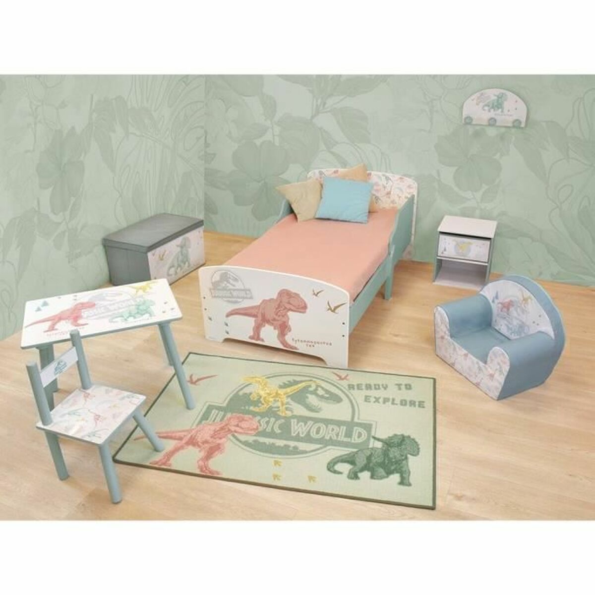 Covor pentru Copii Fun House Jurassic World 80 x 120 cm