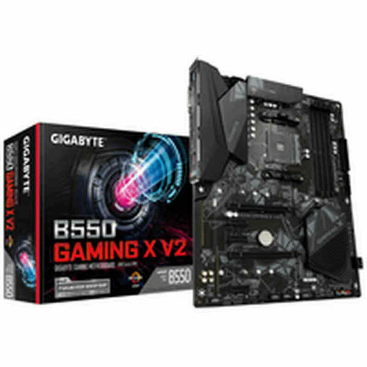 Placă de Bază Gigabyte B550 GAMING X V2 ATX AM4     AMD B550 AMD AMD AM4