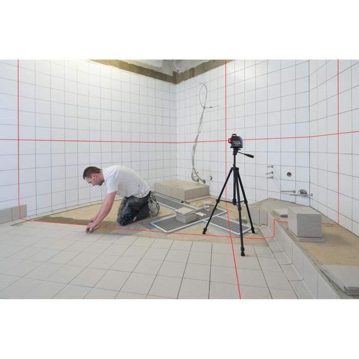 Nivel laser BOSCH GLL 3-80 Professional 30 m
