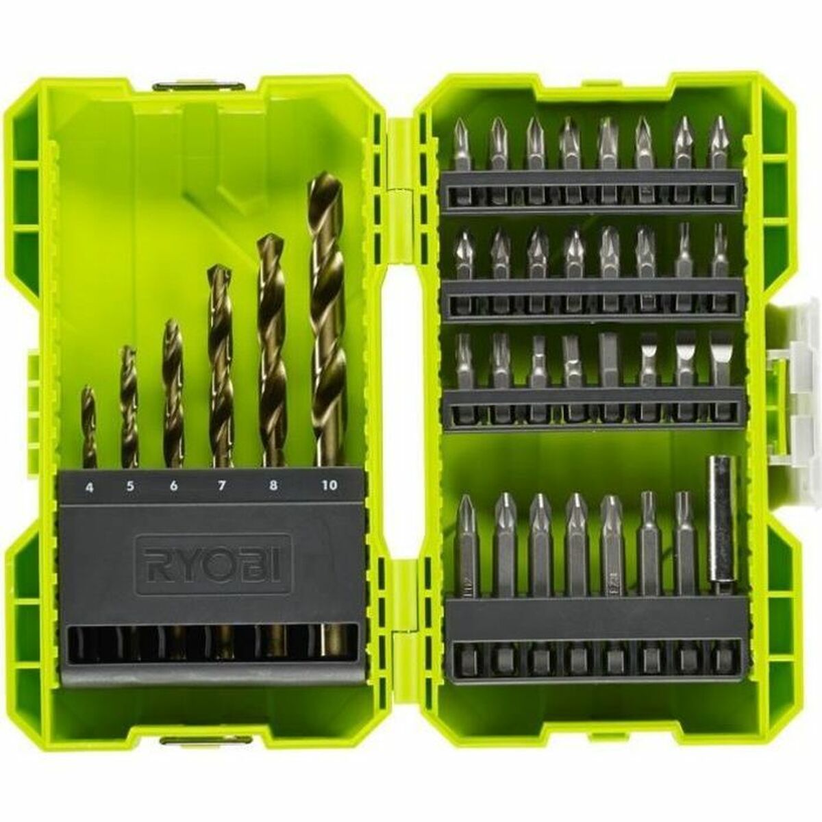 Drill bits and tits set Ryobi 38 Piese