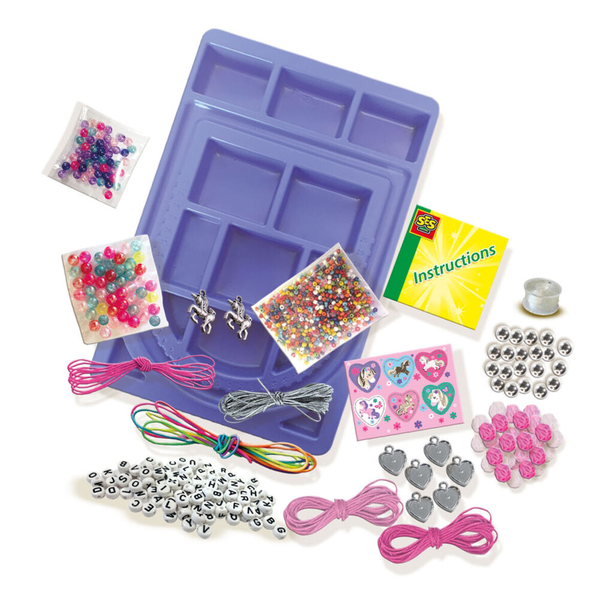 Set de Lucru Manual SES Creative I Love Horses