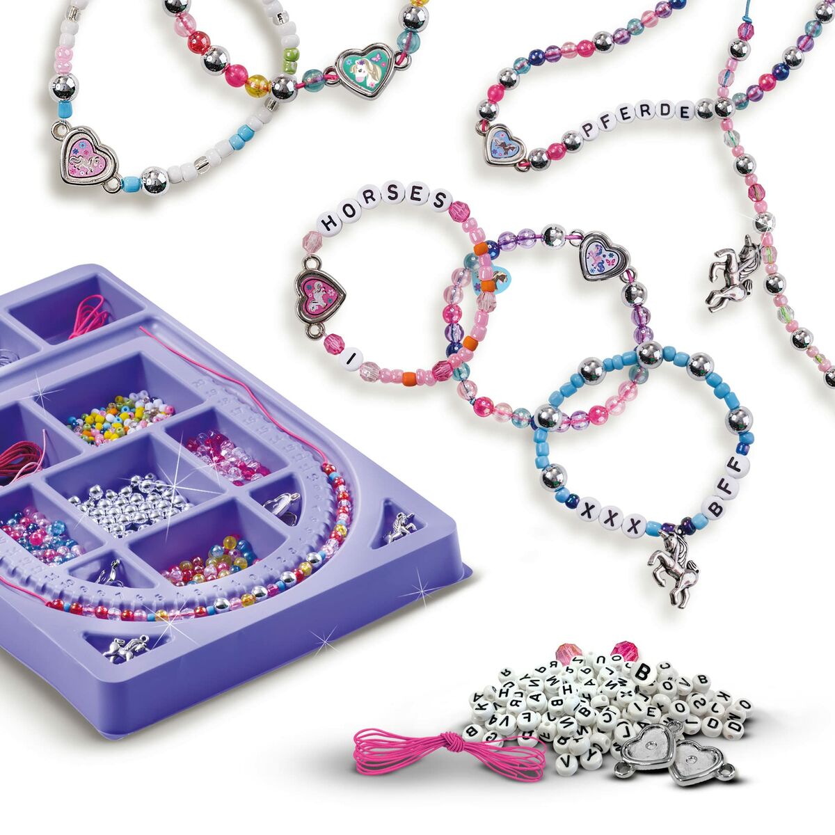 Set de Lucru Manual SES Creative I Love Horses