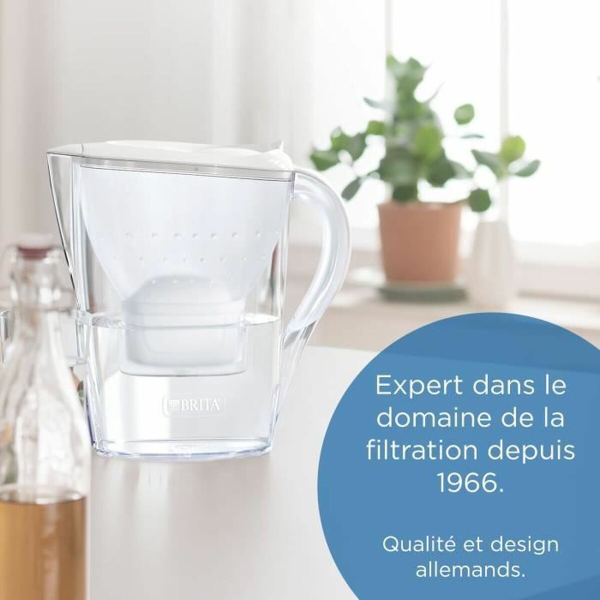 Carafă Filtrantă Brita Carafe Marella Grafit Plastic 2,4 L