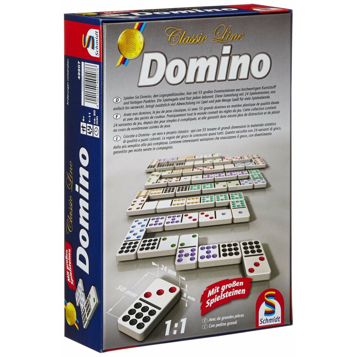 Domino Schmidt Spiele Classic Line Multicolor