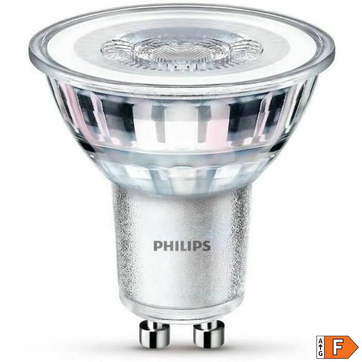 Bec LED Philips Foco F 4,6 W (2700k)