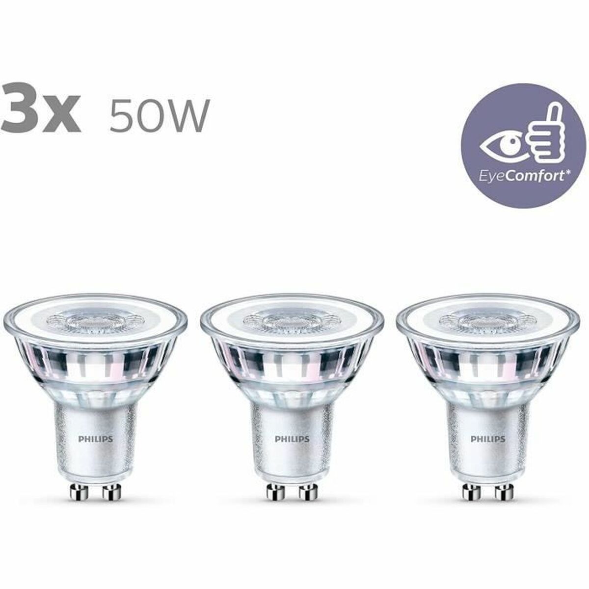 Bec LED Philips Foco F 4,6 W (2700k)