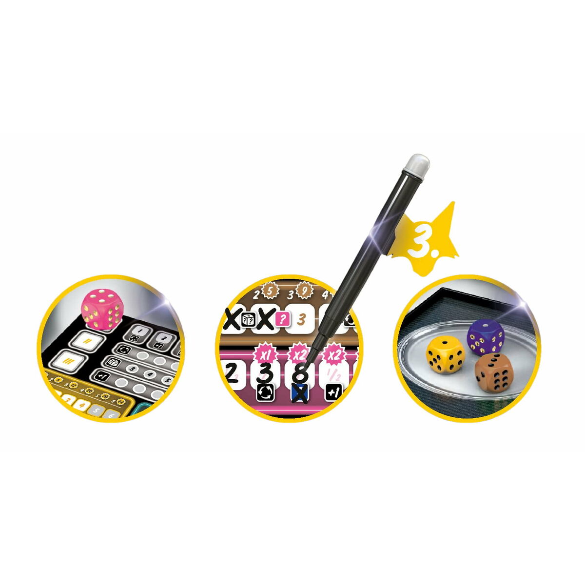 Joc de Masă Schmidt Spiele Très Futé: À la puissance trois