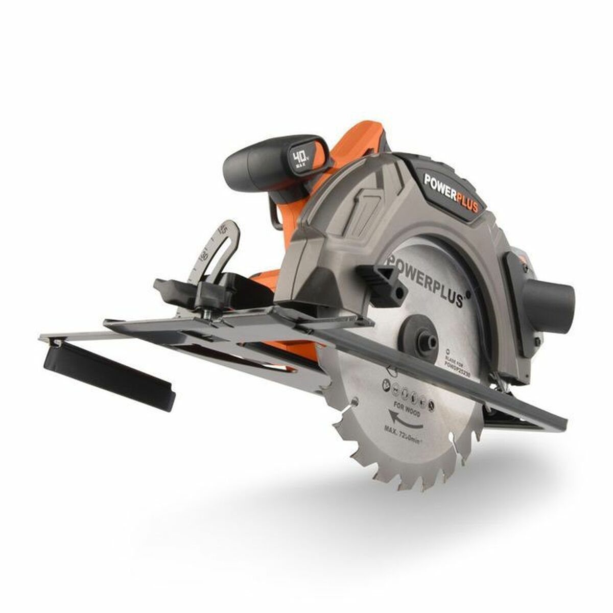 Fierăstrău circular Powerplus Dual Power Powdp25230 40 V Ø 18,5 cm