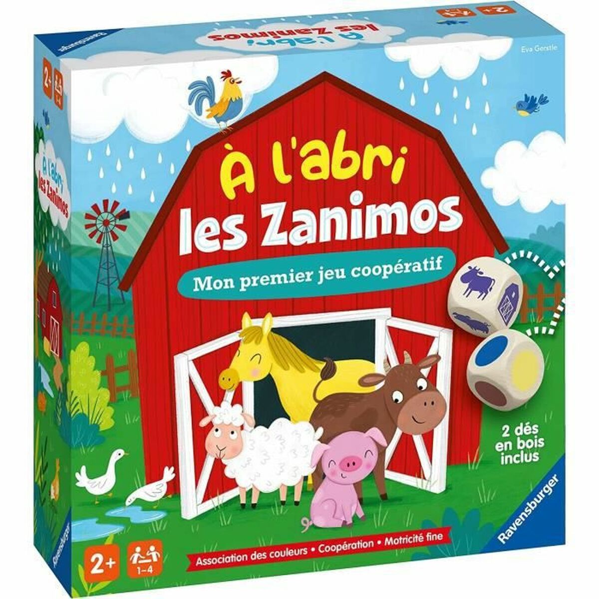 Joc Educativ Ravensburger À l'abri les Zanimos (FR) (1 Piese)