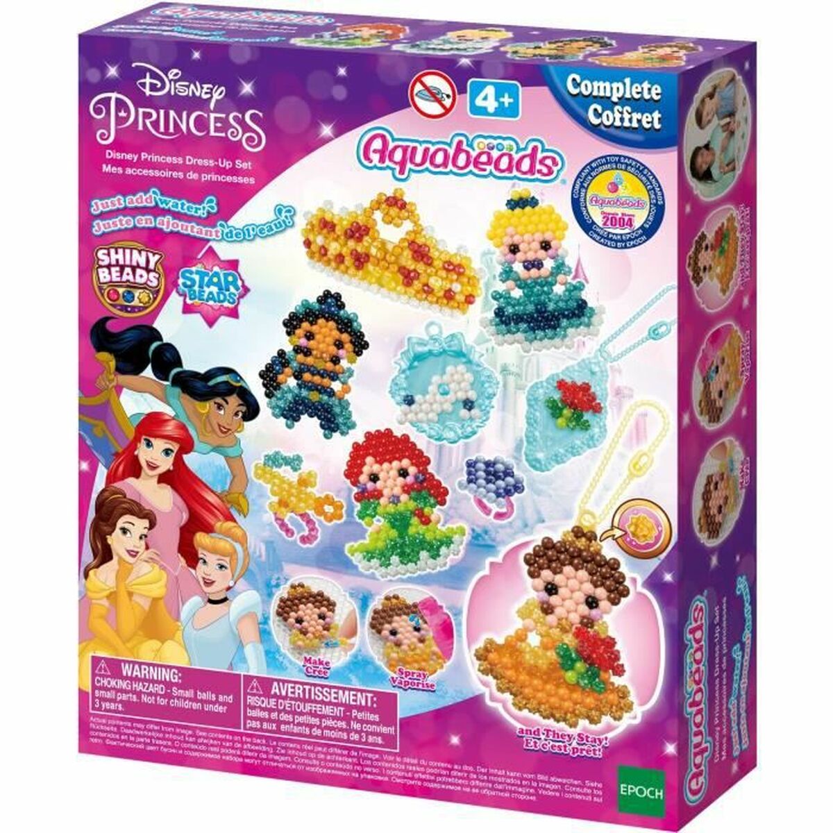 Set de Lucru Manual Aquabeads My Disney princesses accessories