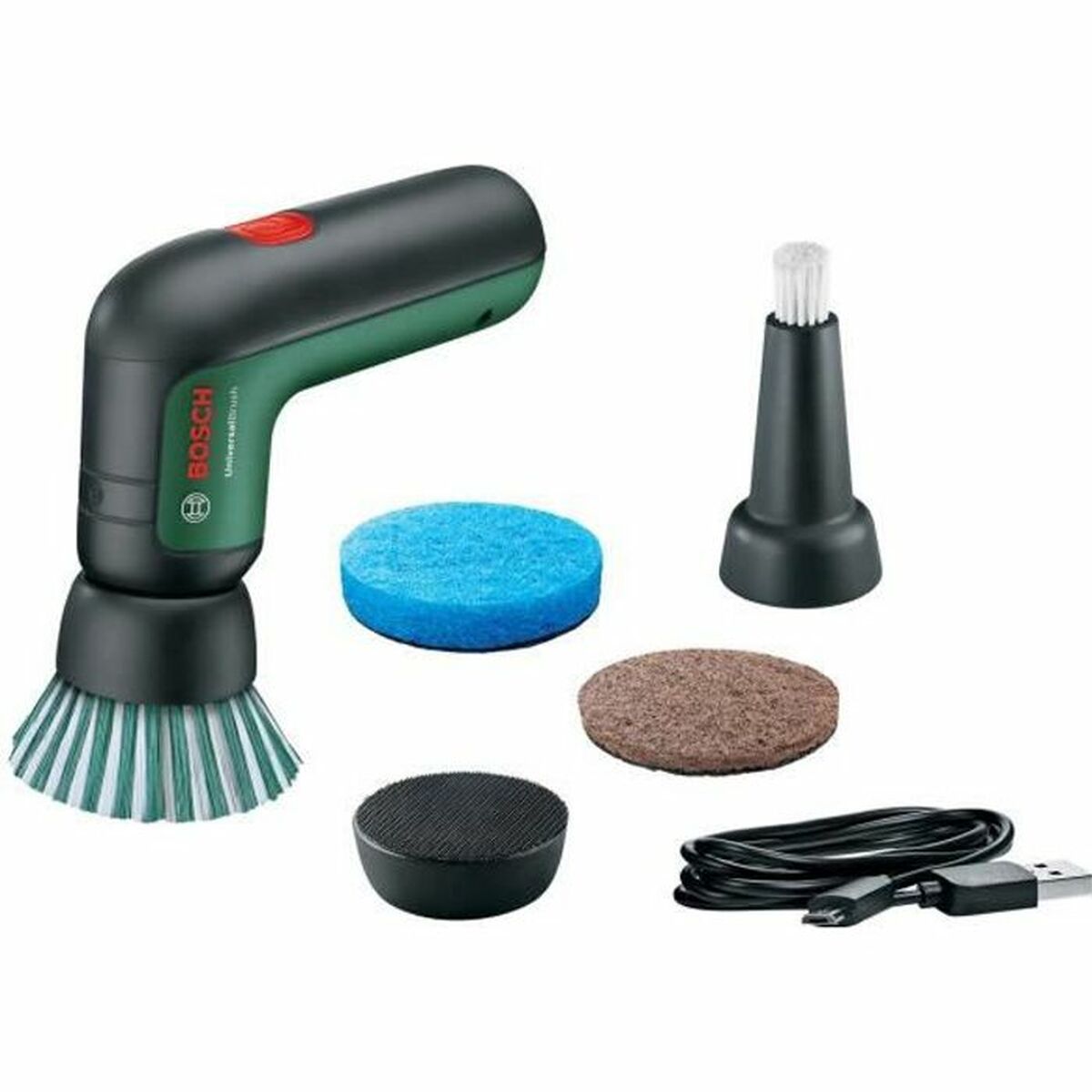 Perie de Curățare BOSCH Universalbrush USB Perie 3 Piese
