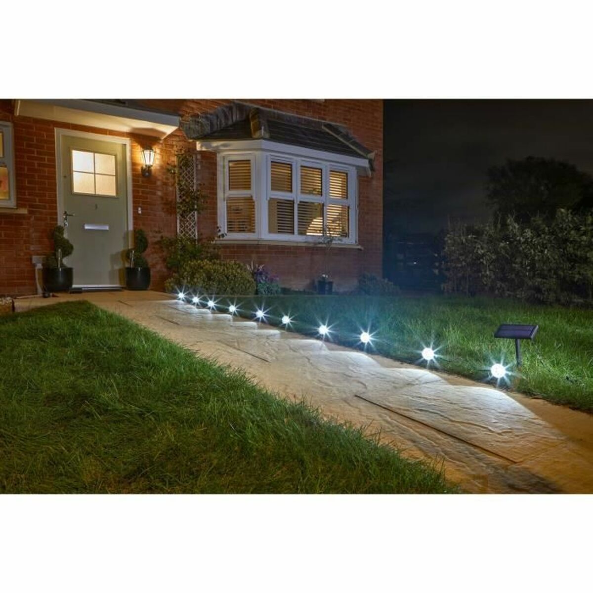 Ghirlandă de lumini LED Garland Multispot 10-PK Solar Miză 5 Lm