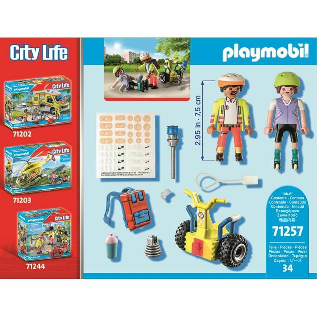 Playset   Playmobil City Action - Supervisor with Segway 71257         34 Piese