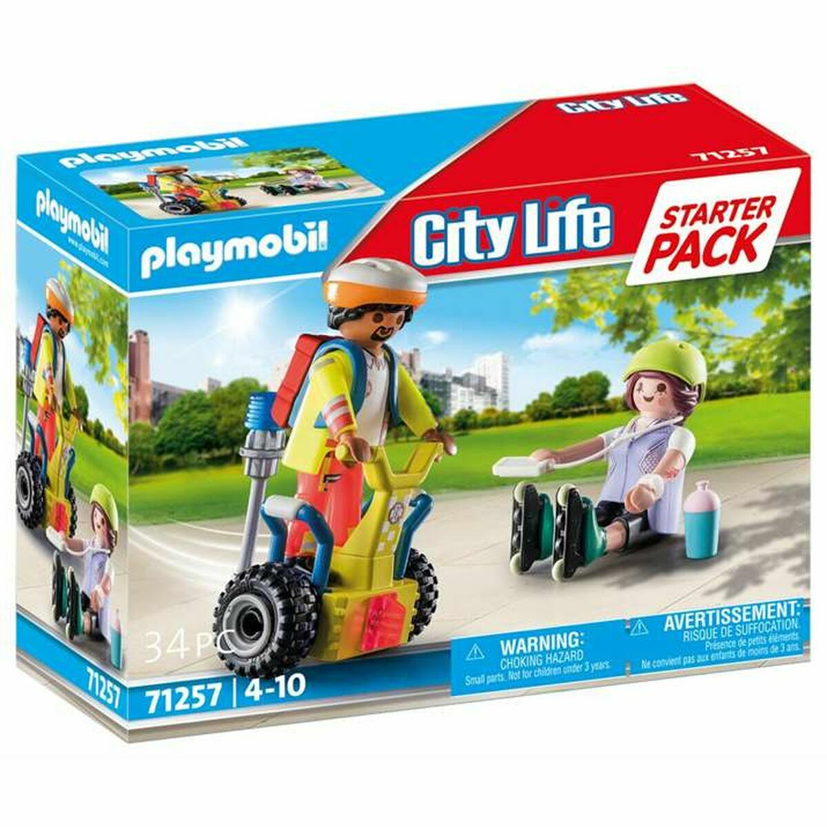 Playset   Playmobil City Action - Supervisor with Segway 71257         34 Piese