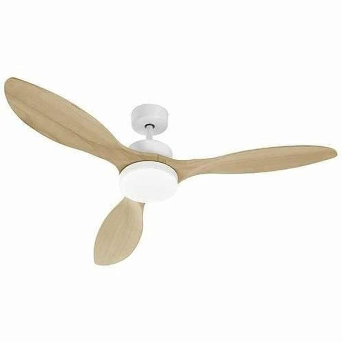 Ventilator de Tavan cu Lumină FARELEK Ø 137 cm 100 W Alb