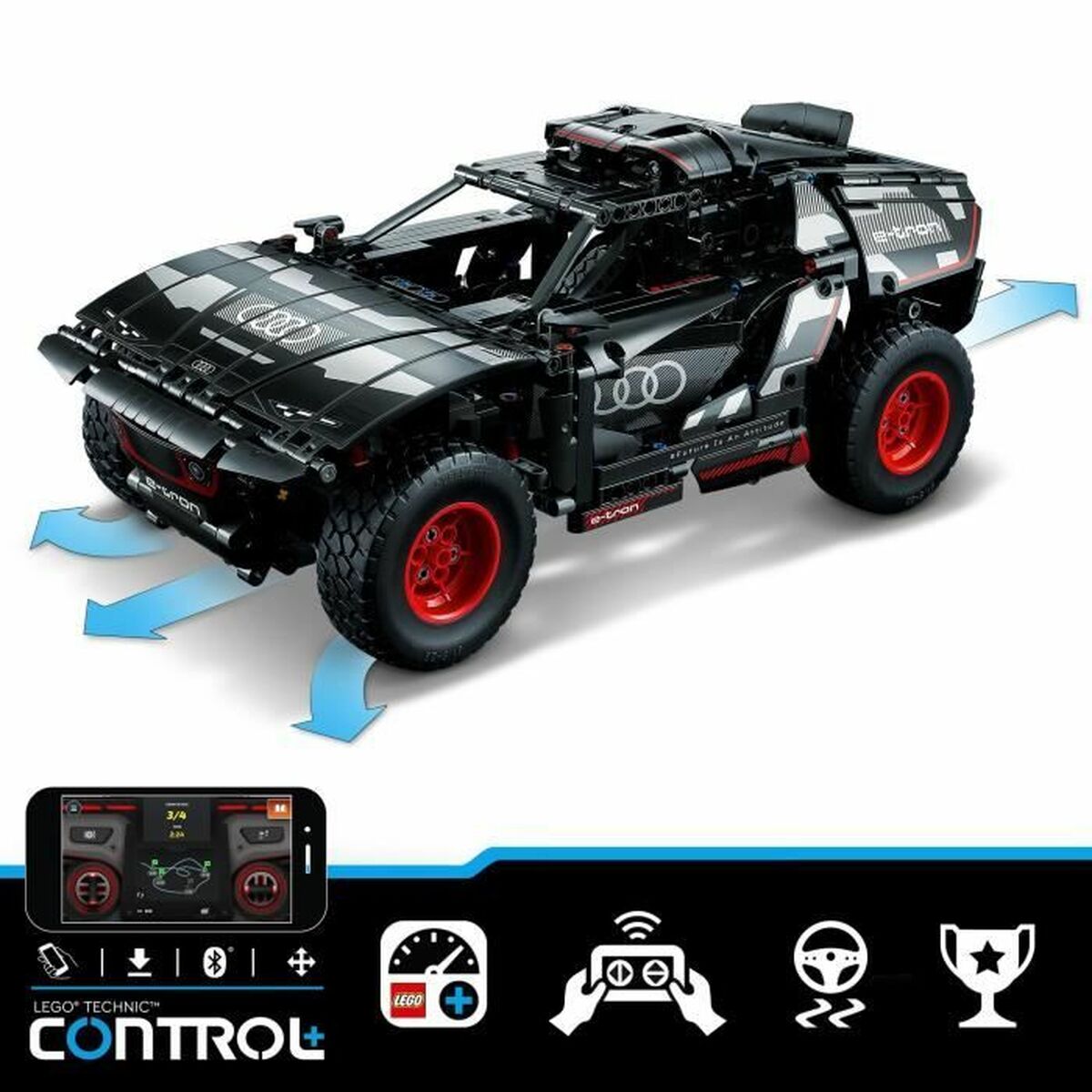 Set de Construcție Lego Audi RS Q e-tron Multicolor