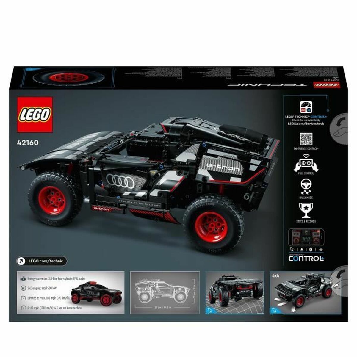 Set de Construcție Lego Audi RS Q e-tron Multicolor
