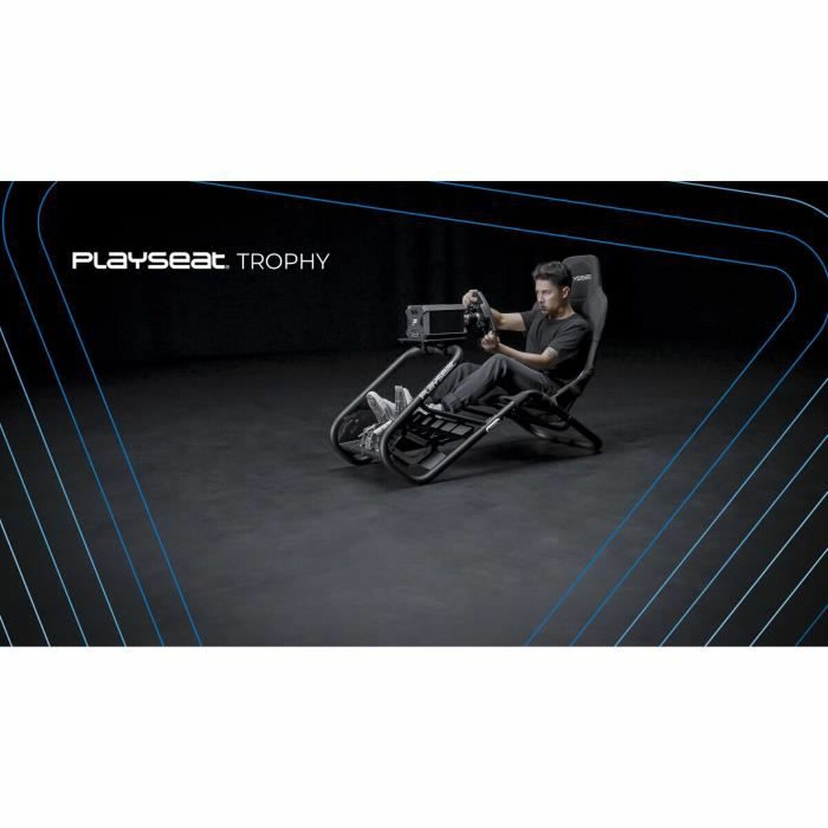 Scaun Gaming Playseat Trophy 140 x 58 x 100 cm Negru