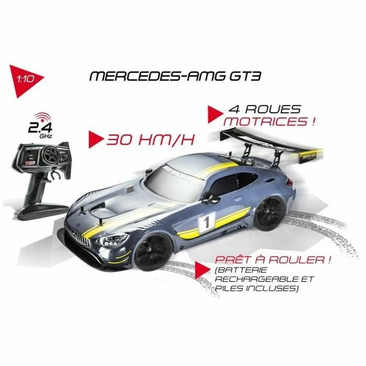 Mașină Radio Control Mondo AMG GT3