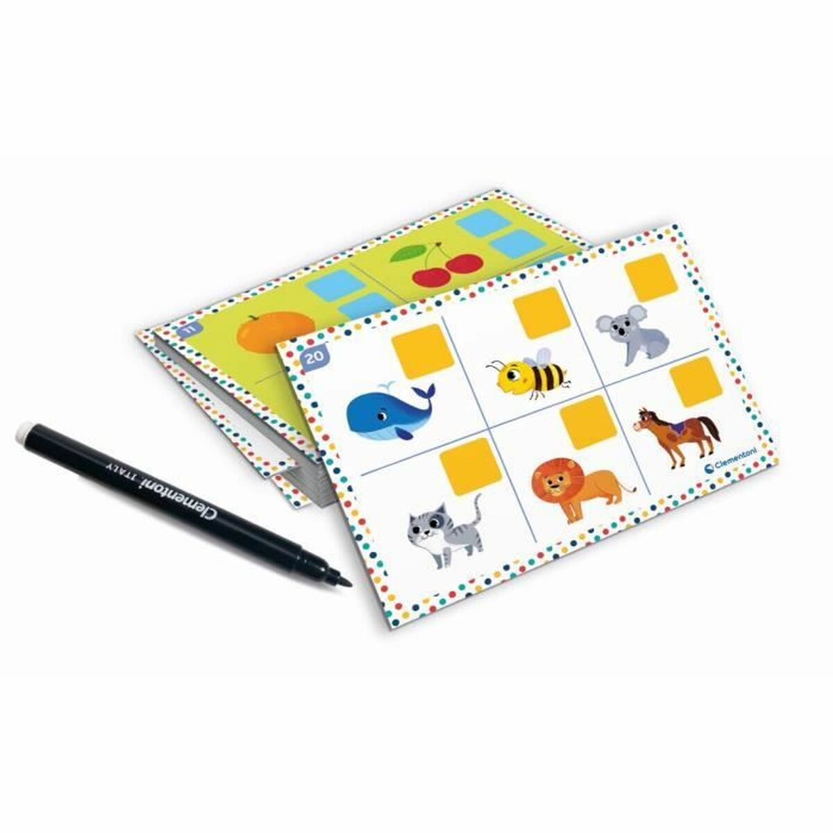 Joc de Masă Clementoni Magnetic Letters & Animals Case 27 x 23 x 5 cm 28 x 6 x 24 cm