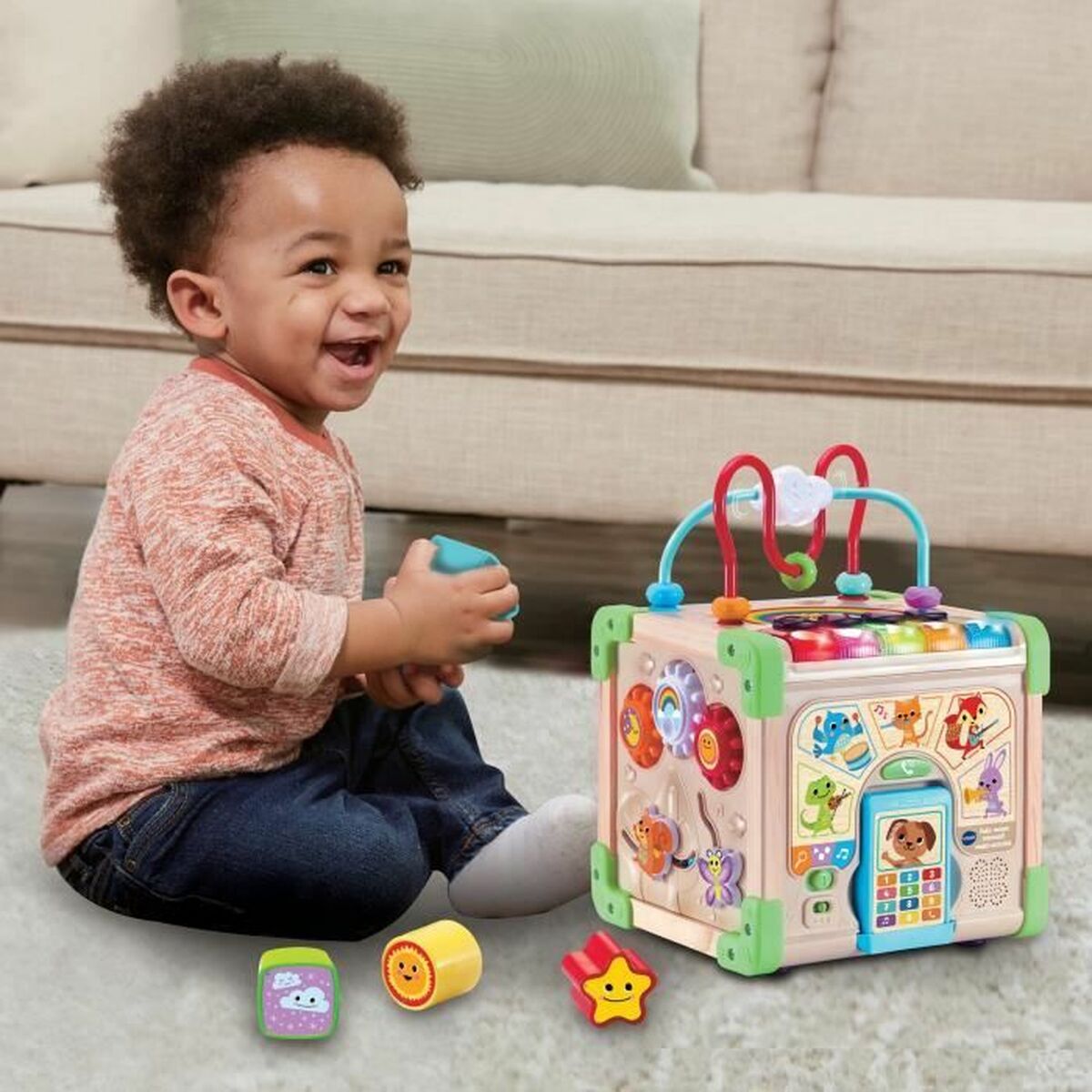 Centru de activităţi Vtech Baby 80-617105 Maro Multicolor