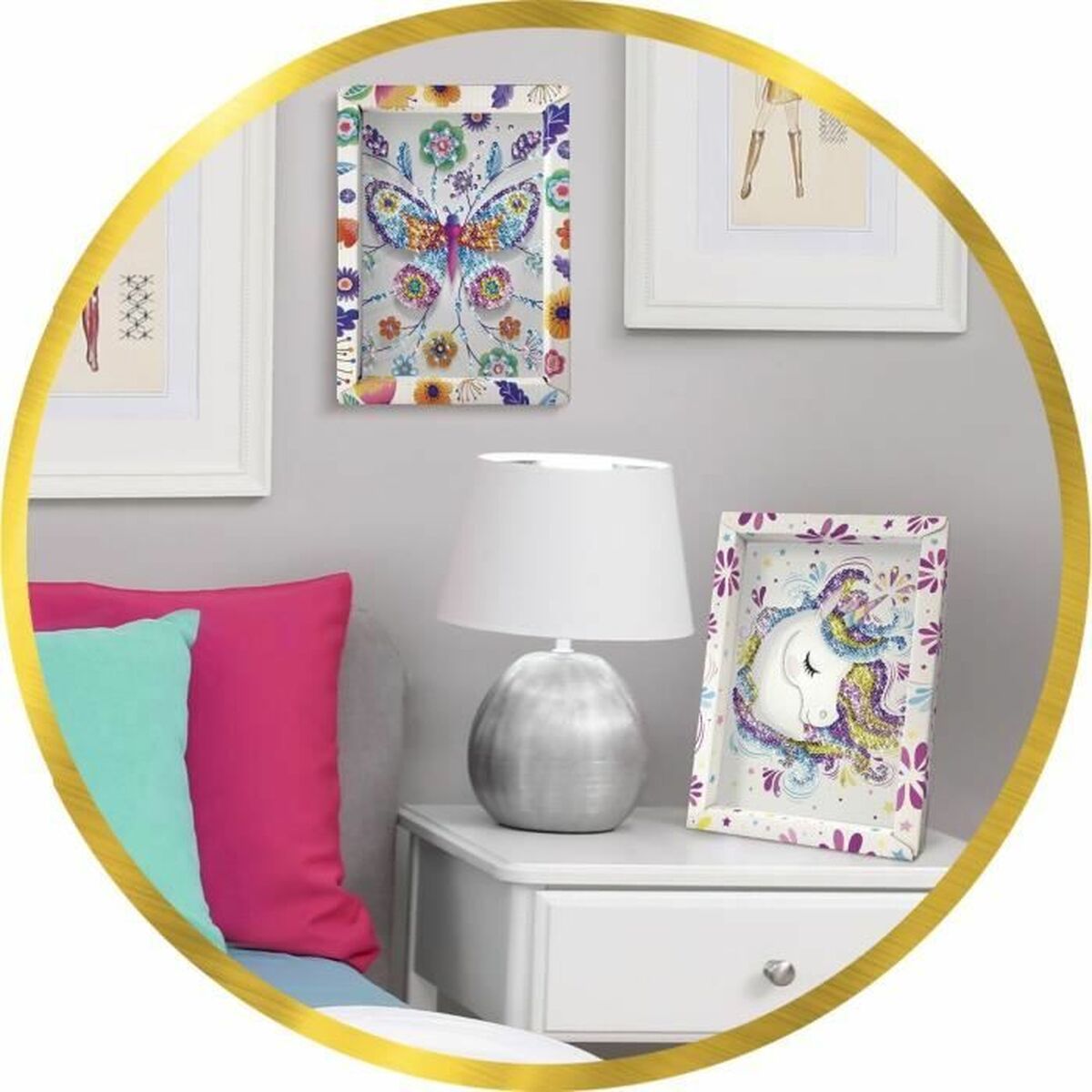 Set de Lucru Manual Lansay Collection Sequins