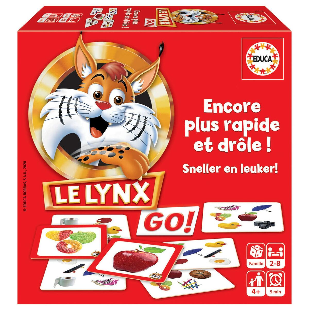 Joc de Masă Educa 18716 Le Lynx Go!