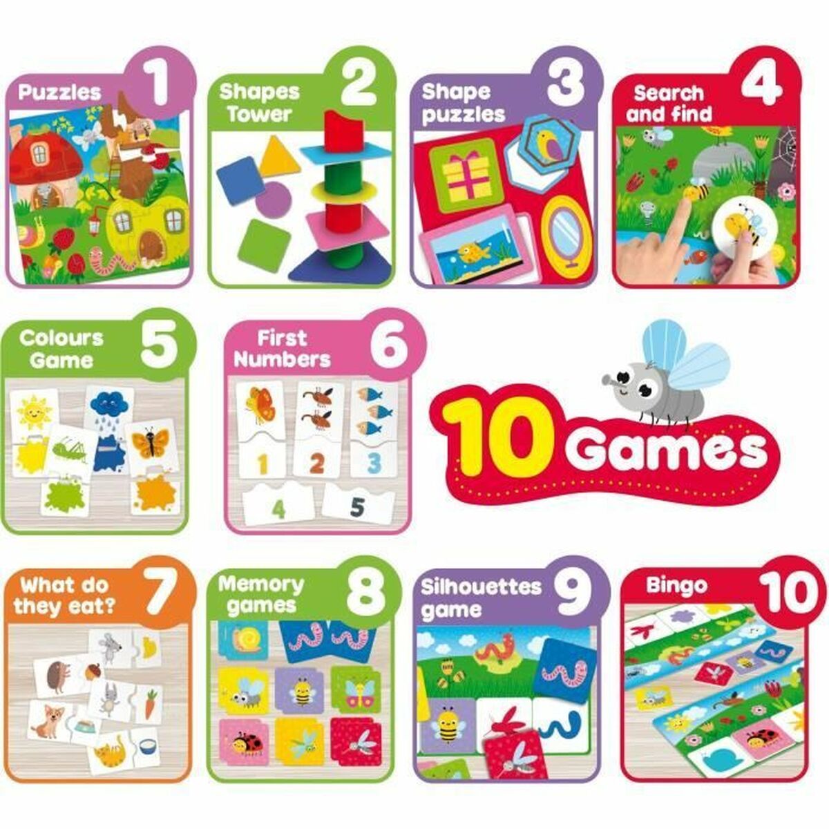 Joc Educativ Lisciani Giochi Educational Game Collection (FR)