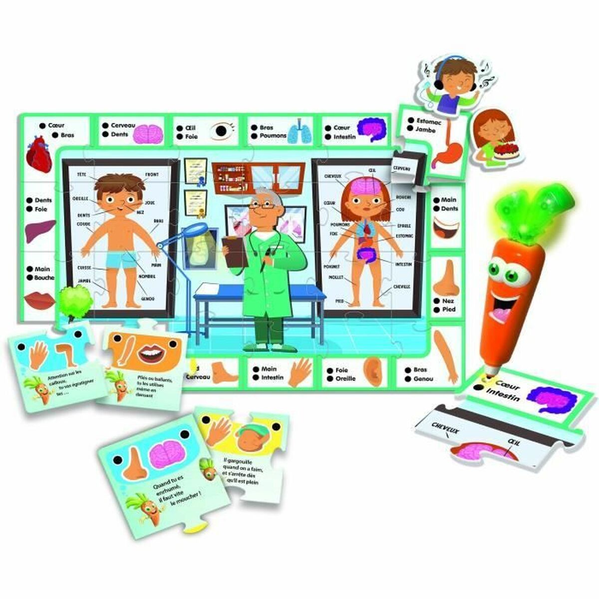 Joc Educativ Lisciani Giochi Carotina va chez le docteur