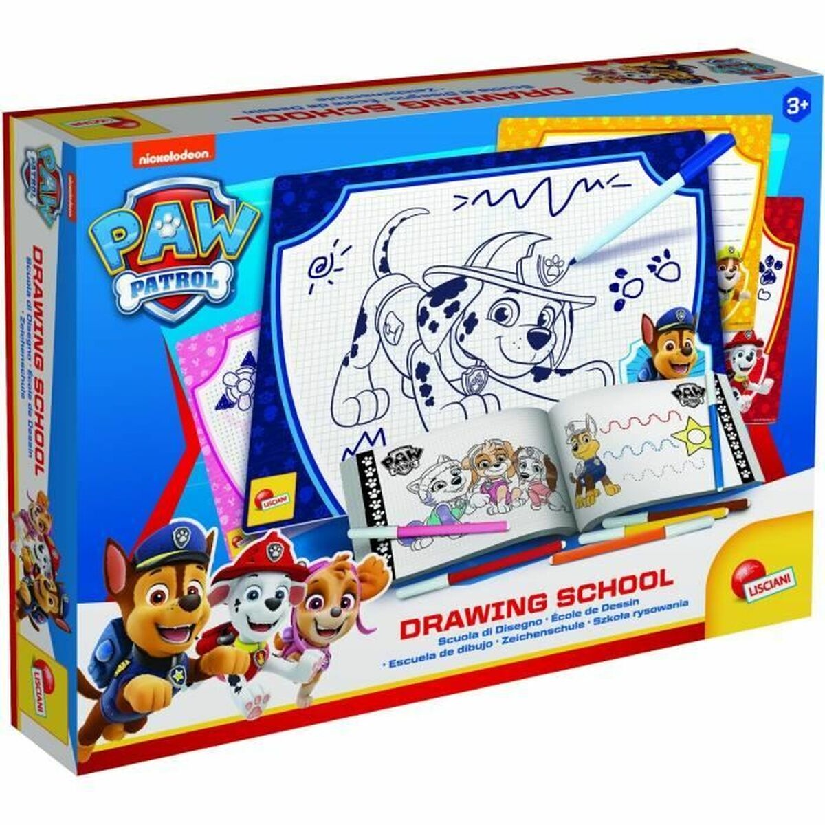 Fișe pentru desenat Lisciani Giochi Paw Patrol Multicolor