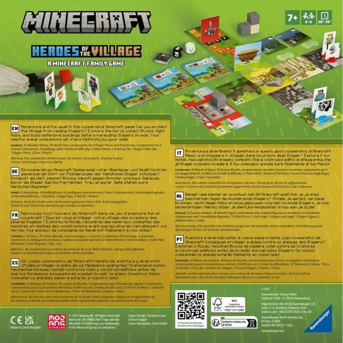 Joc de Masă Minecraft Heroes of the Village