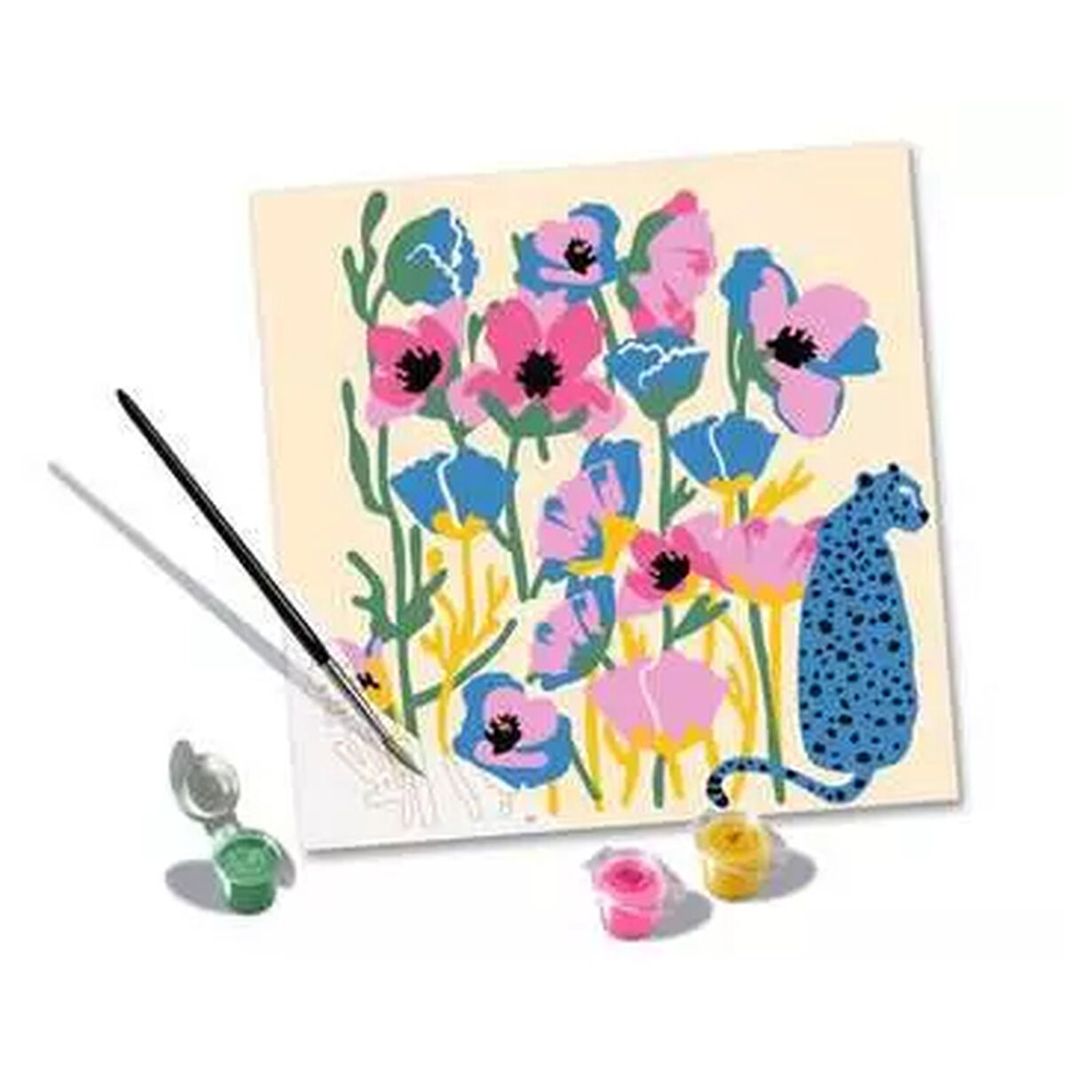 Set de pictură pe numere Ravensburger Flowers