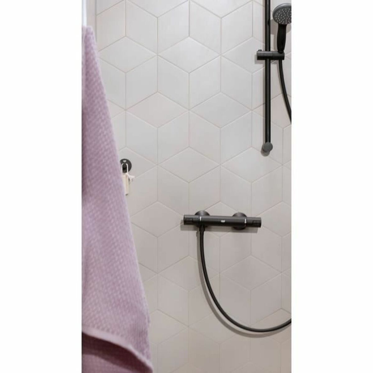 Robinet Bimando Grohe Precision Start Duș Negru mat Metal